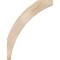 Ekena Millwork 3 1/2"W x 20"D x 26"H Thorton Smooth Knee Brace, Douglas Fir BRC04X20X26THR00SDF - alternate 4